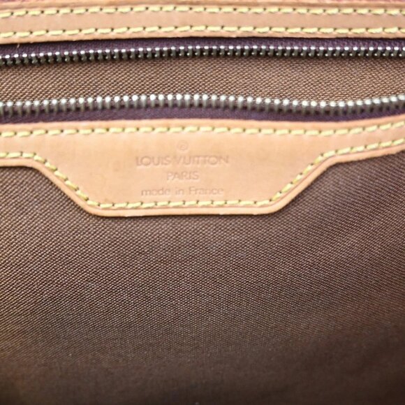 LOUIS VUITTON Cabas Mezzo Shoulder Bag Monogram Leather Brown M51151 10KC189 - Picture 11 of 14